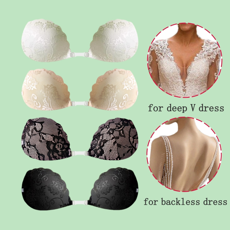 Lace Invisible Bra Backless St - огляд і ціна Backless Bra Sticky