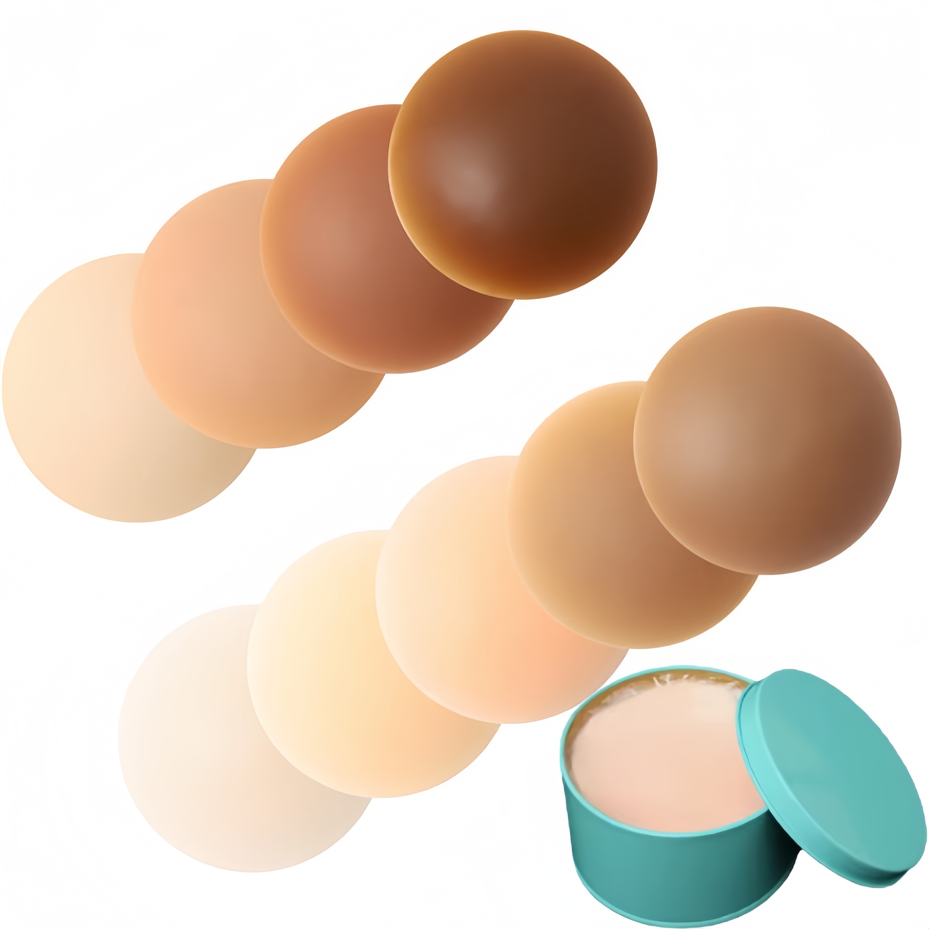 Reusable Silicone Adhesive Nip - огляд і ціна Strapless Bra Adhesive