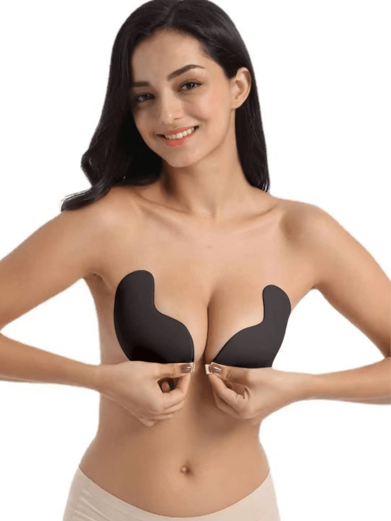 1 Pair Of Invisible Silicone B - огляд і ціна Push Up Bra Silicone