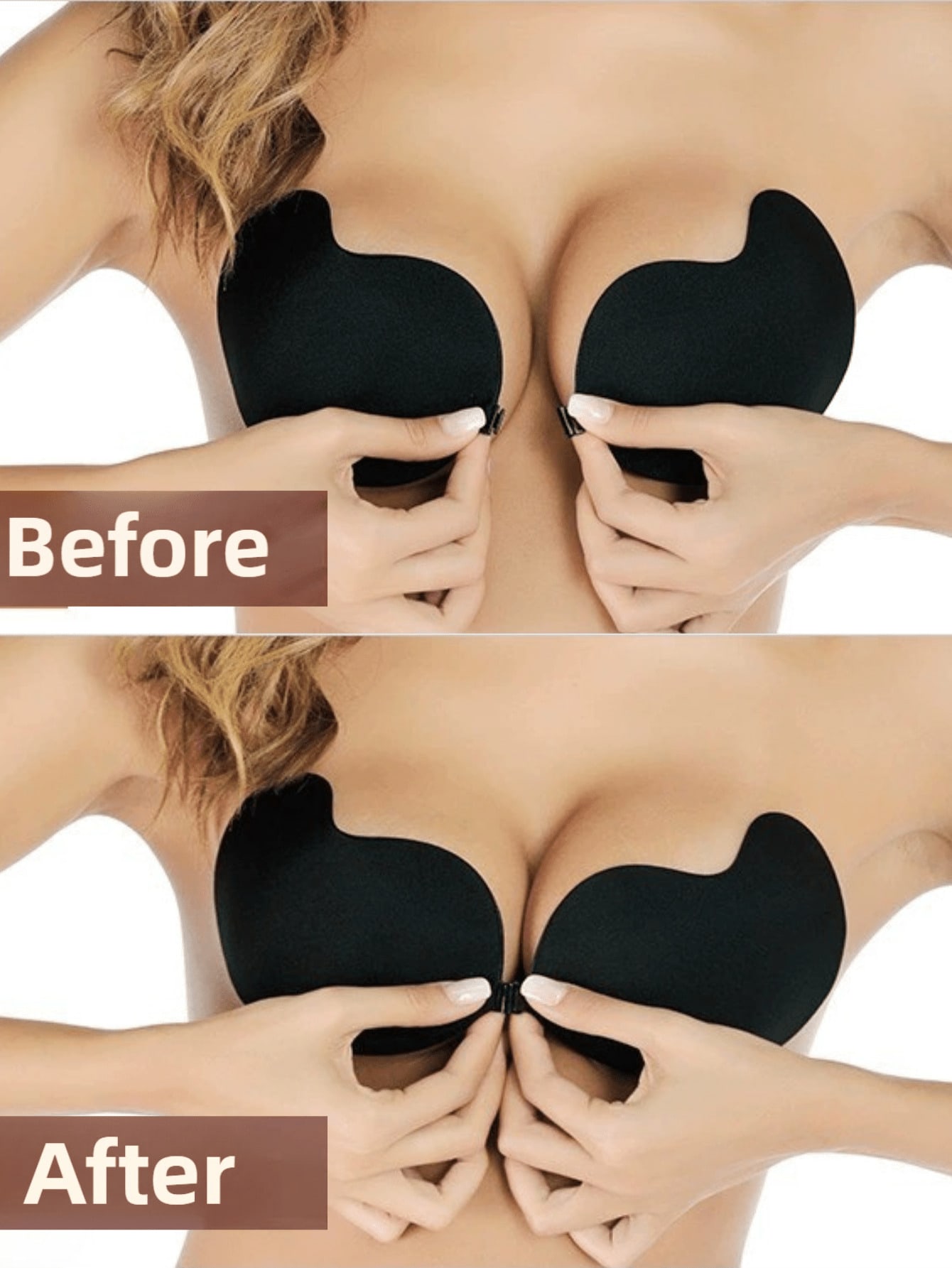1 Pair Of Invisible Silicone B - огляд і ціна Push Up Bra Silicone