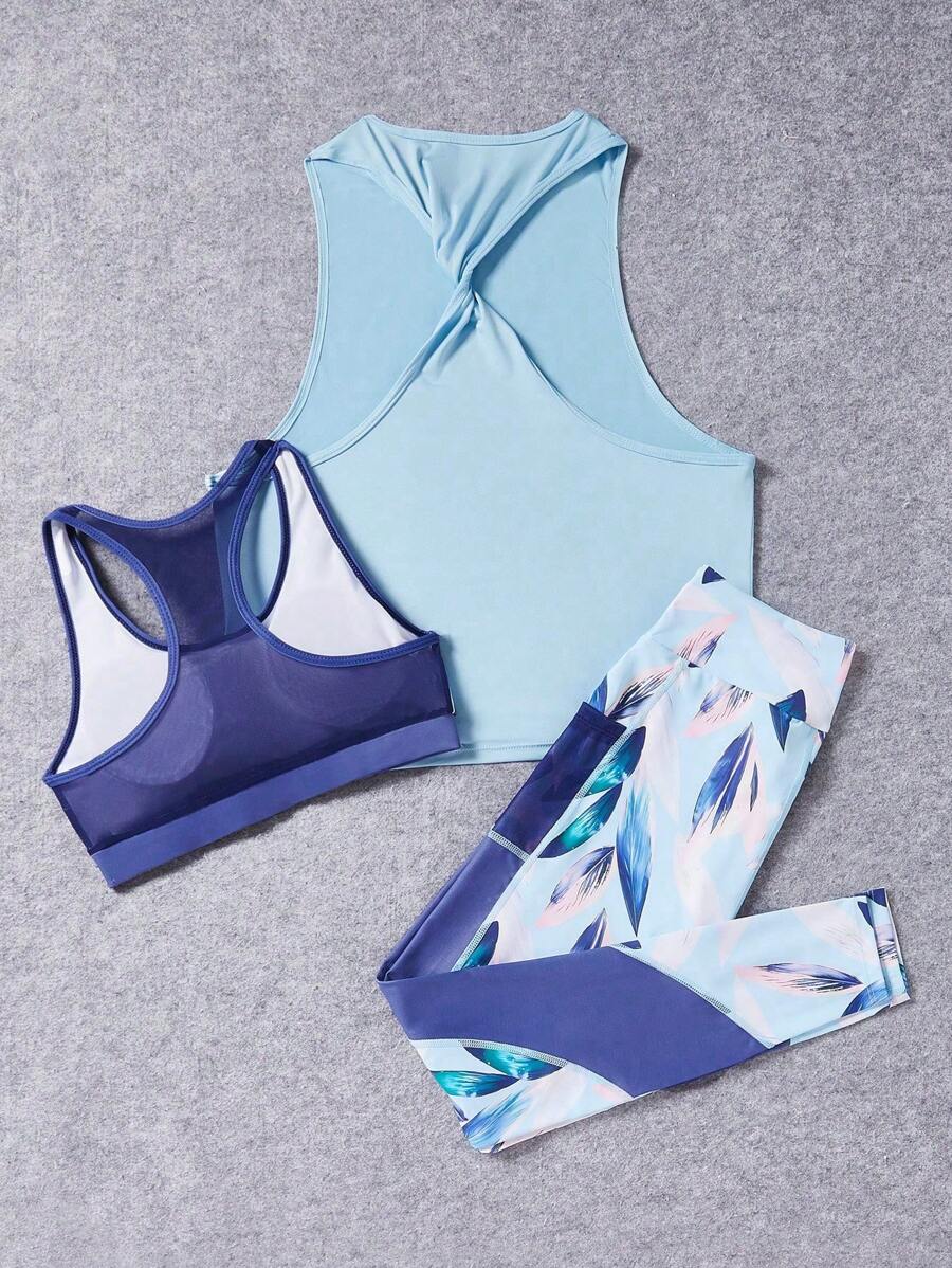 Womens Printed Racerback Sport - огляд і ціна Sports Bra Racerback