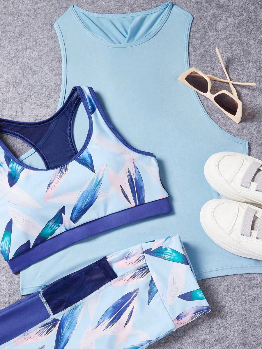 Womens Printed Racerback Sport - огляд і ціна Sports Bra Racerback