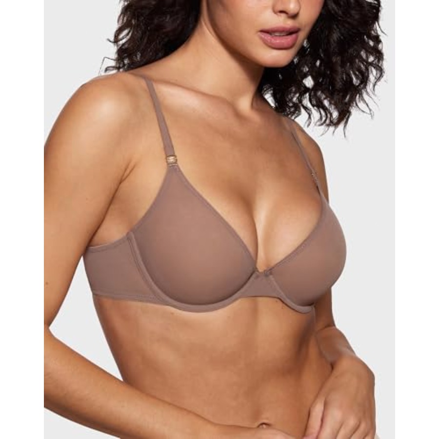 Women's Cosnufy Sheer Balconet - огляд і ціна Demi Bra Balconette