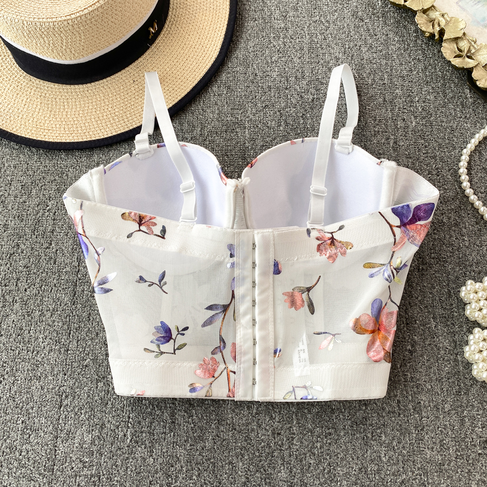 Women Sexy Floral printed Cors - огляд і ціна Cotton Bra Everyday