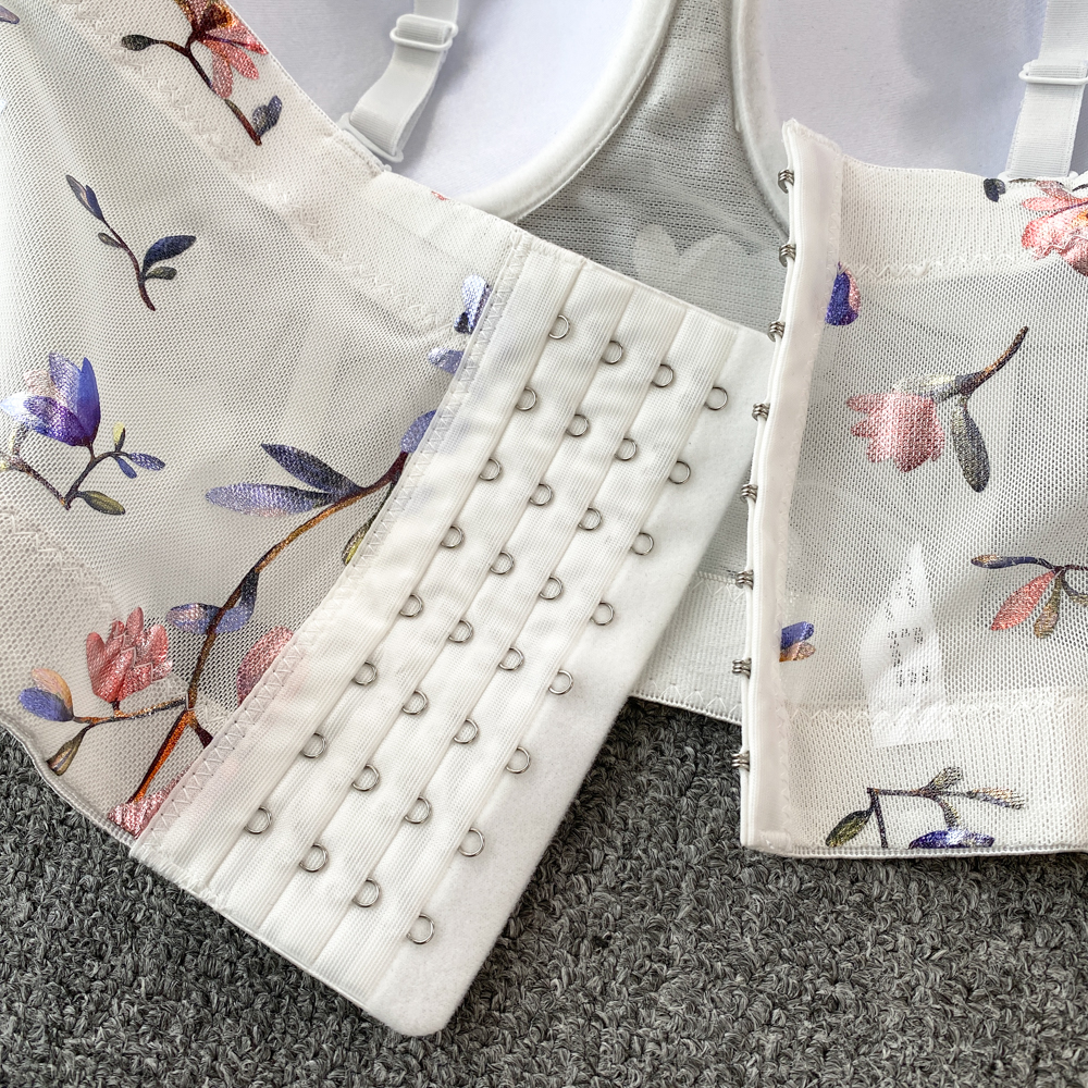 Women Sexy Floral printed Cors - огляд і ціна Cotton Bra Everyday