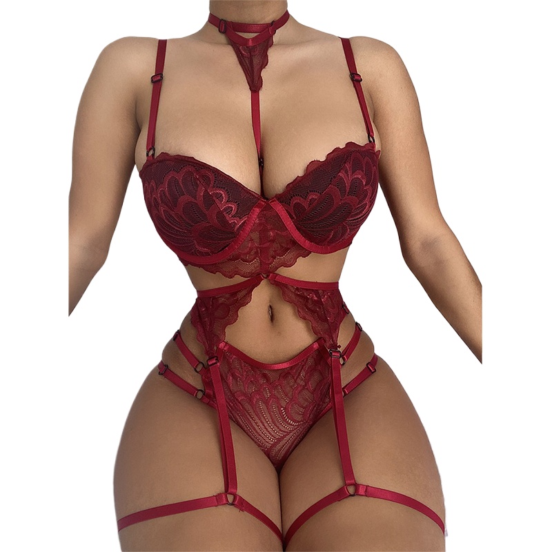 Sexy Lingerie Set Women Lace M - огляд і ціна Sheer Bra Lace