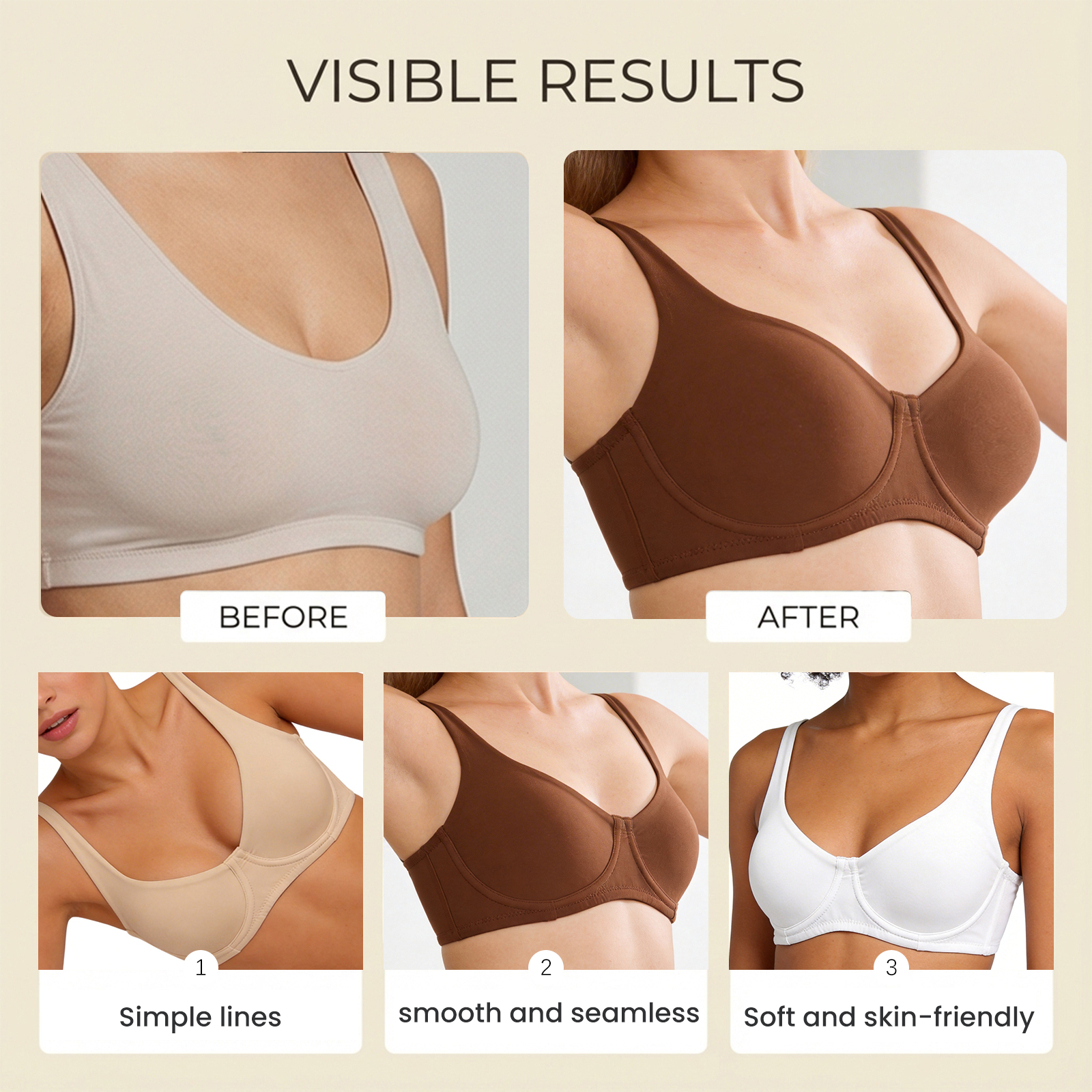 Women's Unlined Balconette Spo - огляд і ціна Demi Bra Balconette