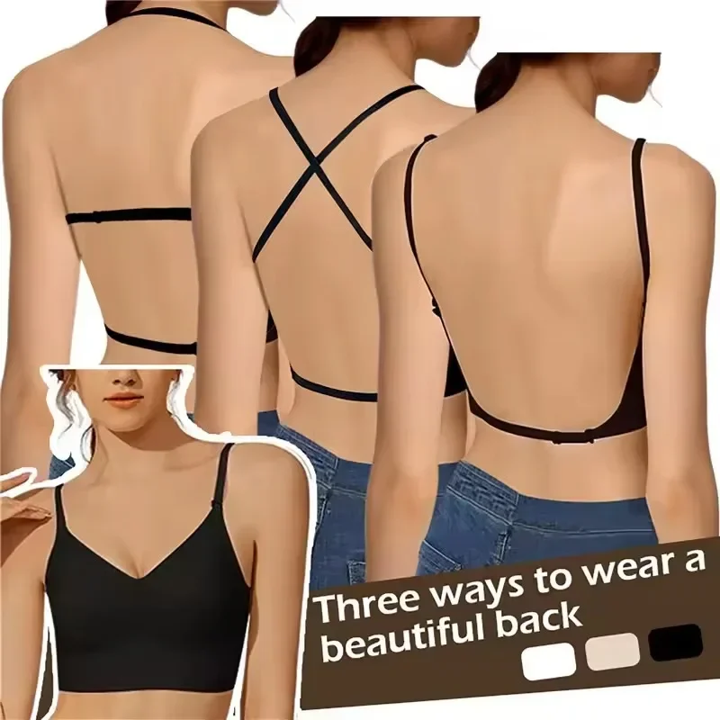 Women Invisible Bra Deep U Plu - огляд і ціна Backless Bra Sticky