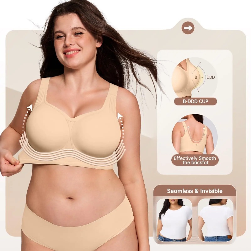 Large Size Non Marking Sports  - огляд і ціна Full Coverage Bra