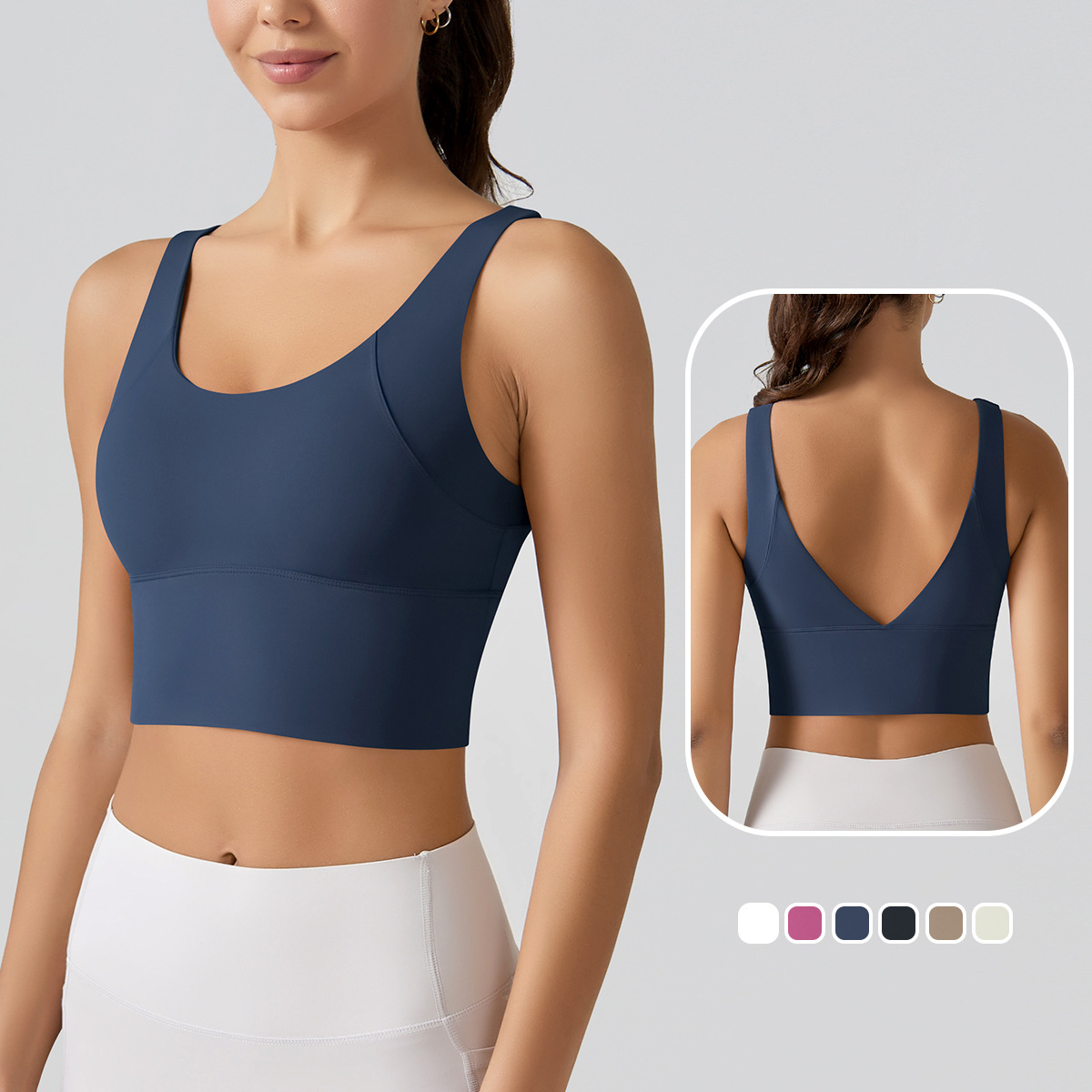 1PC New Yoga Tank Top Summer S - огляд і ціна Minimizer Bra Women