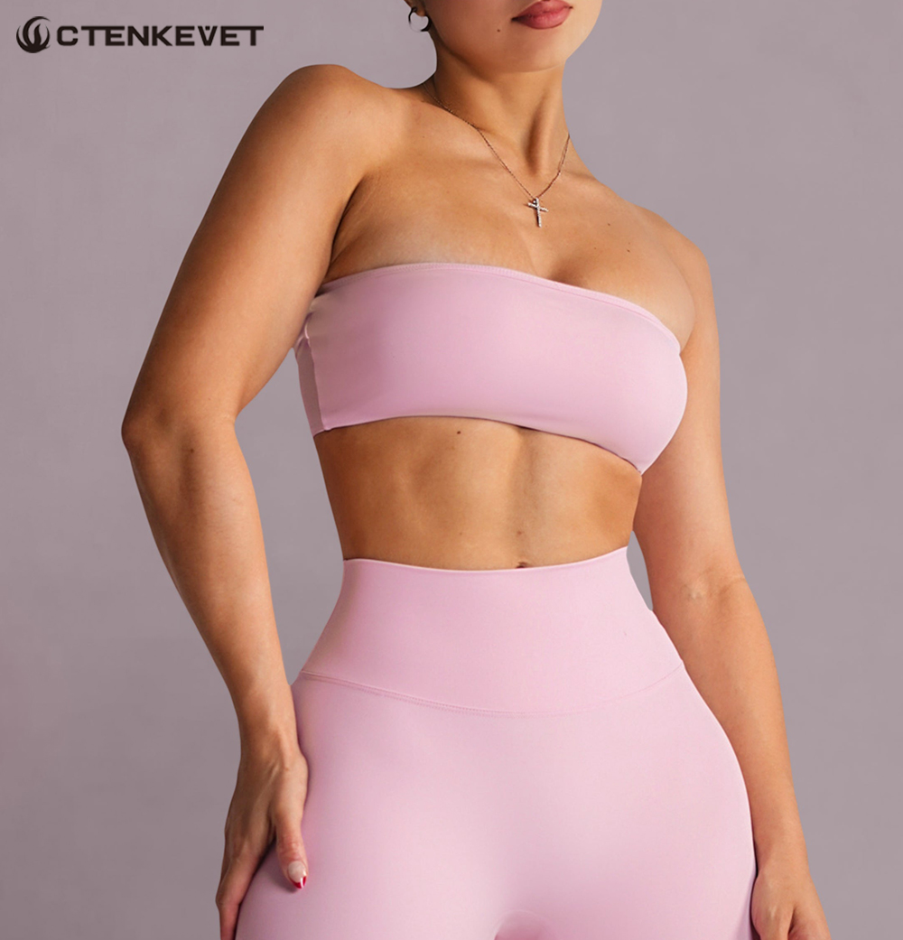 Strapless Sports Bra Gym Crop  - огляд і ціна Sports Bra Racerback