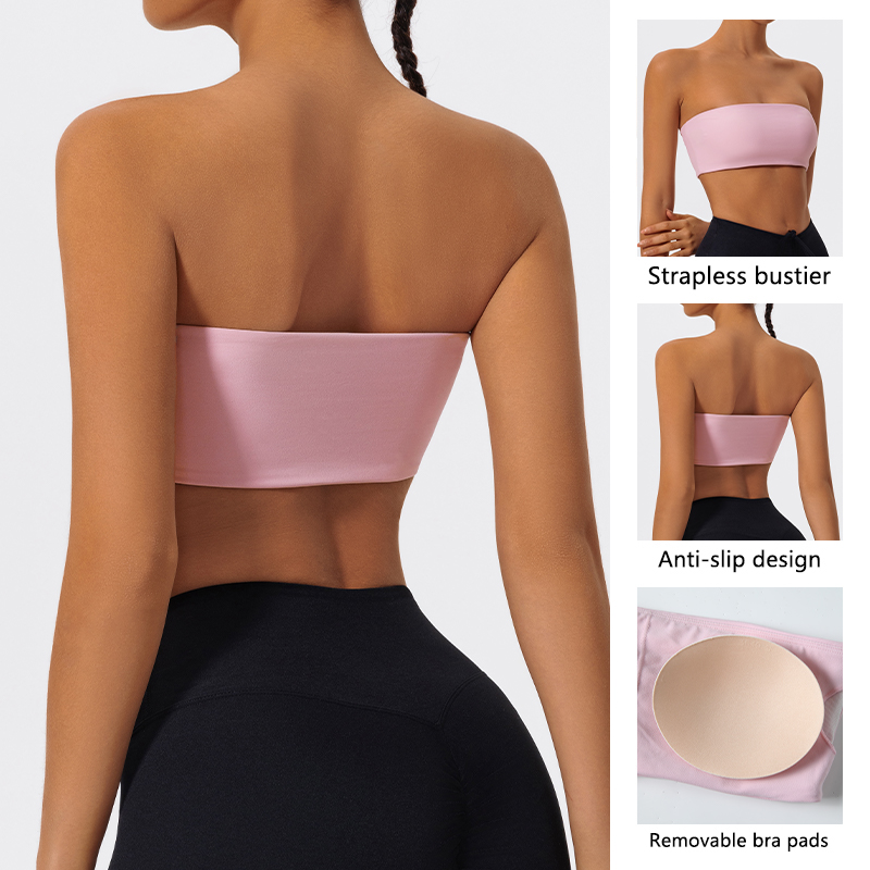 Strapless Sports Bra Gym Crop  - огляд і ціна Sports Bra Racerback