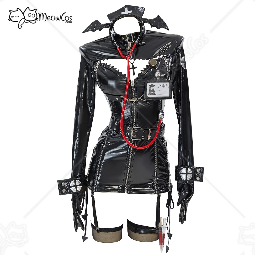 MEOWCOS Nurse Cosplay Costume  - огляд і ціна Nursing Bra Clip