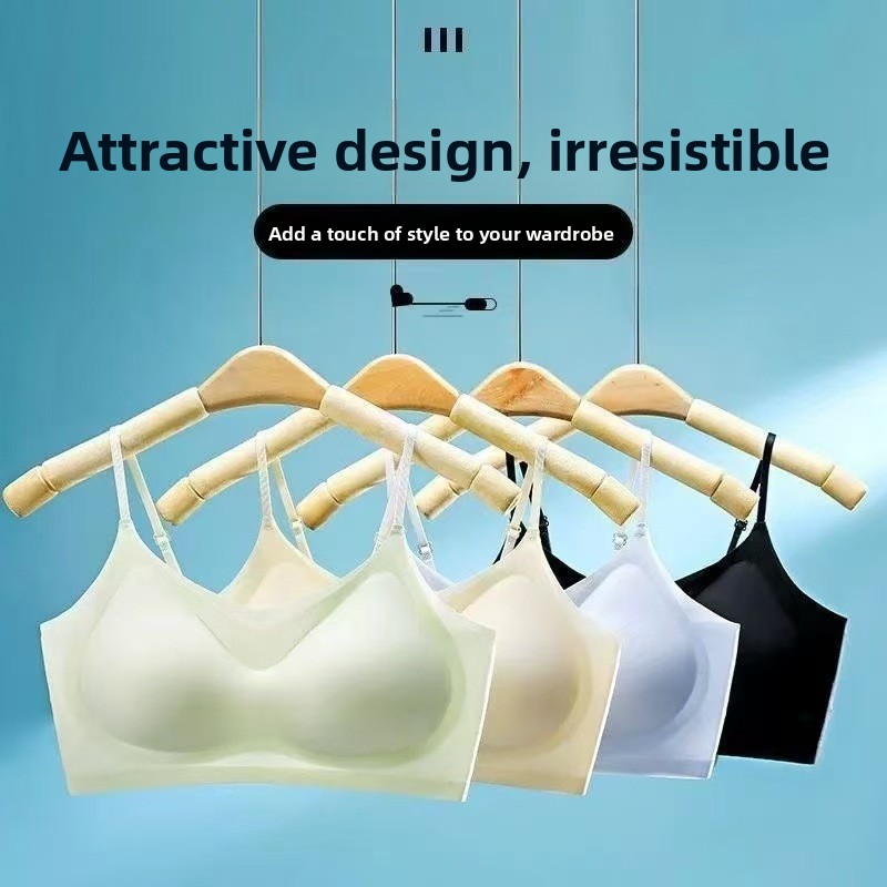 Ice Silk Sleep Bra Tank Top Wo - огляд і ціна Sleep Bra Bralette