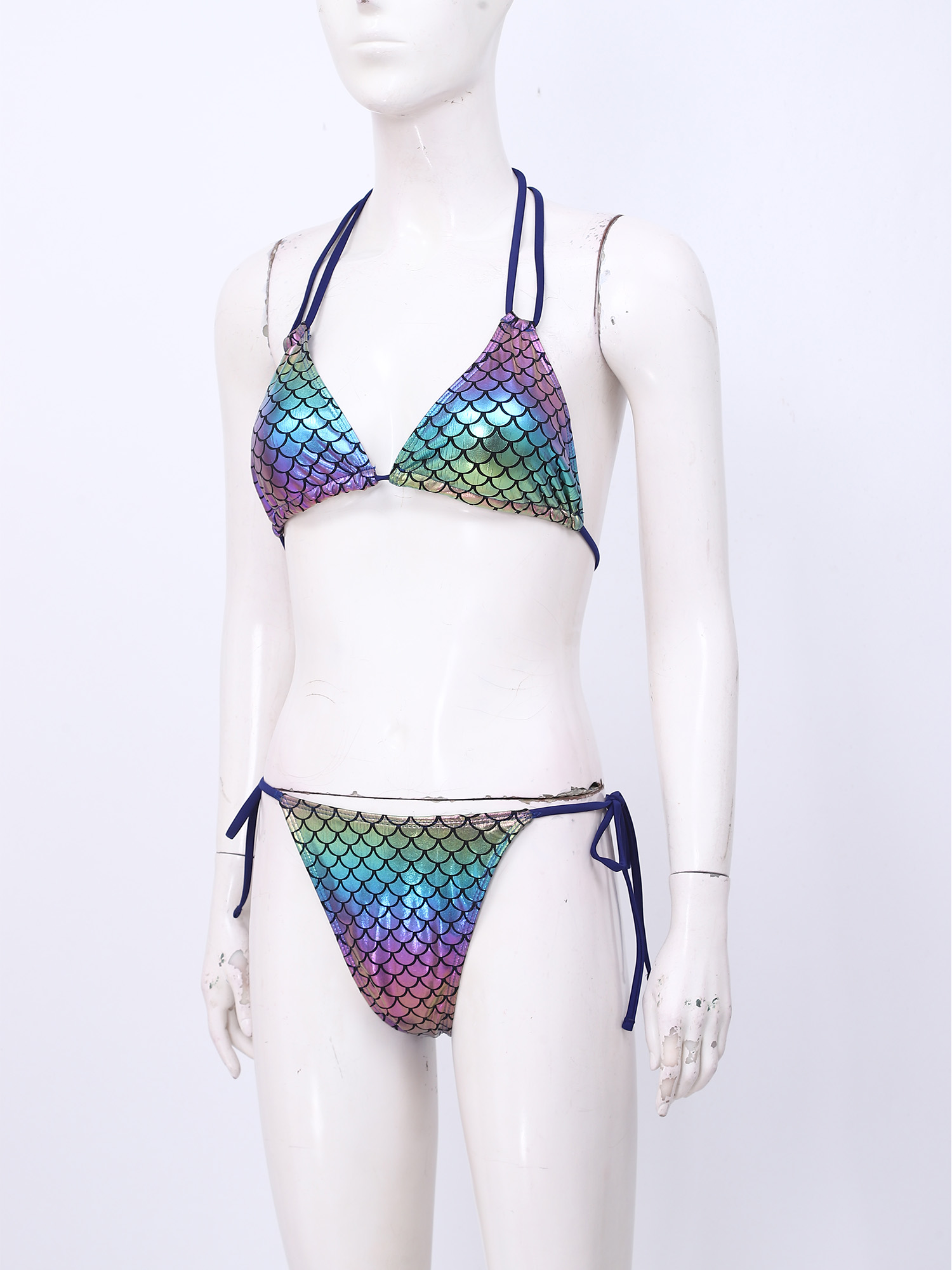 Women's Mermaid Bikini Swimsui - огляд і ціна Underwire Bra Padded