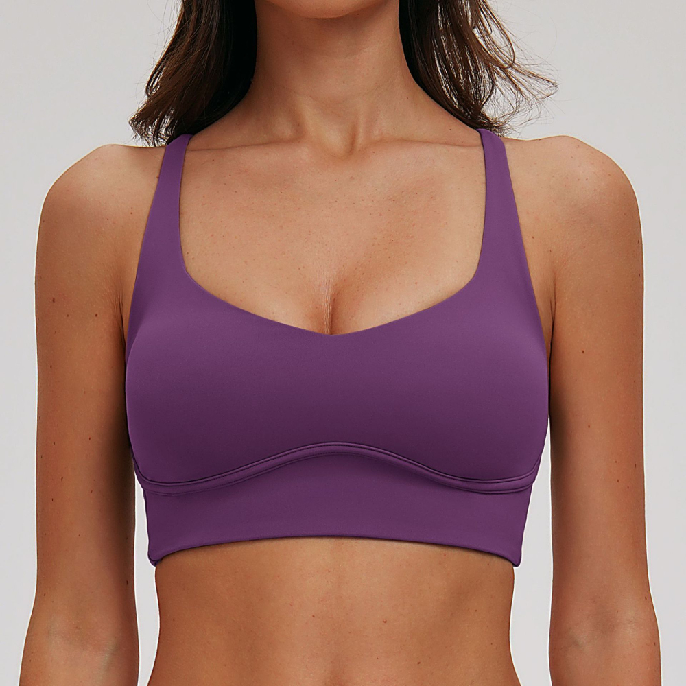 Sexy V-neck Sports Bra Yoga Un - огляд і ціна Sports Bra Racerback