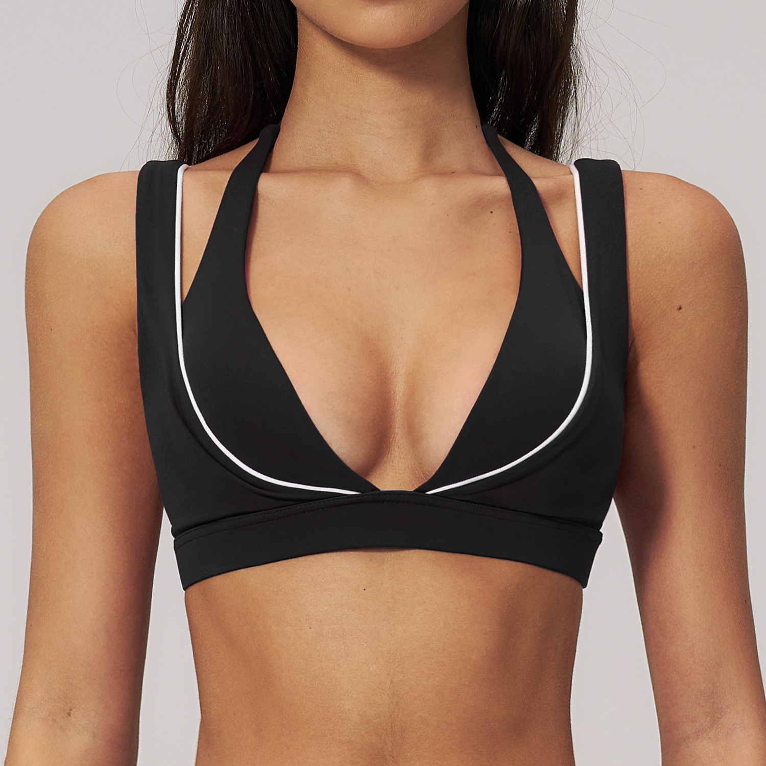 Yoga Underwear Women Sports Br - огляд і ціна Plunge Bra Push Up