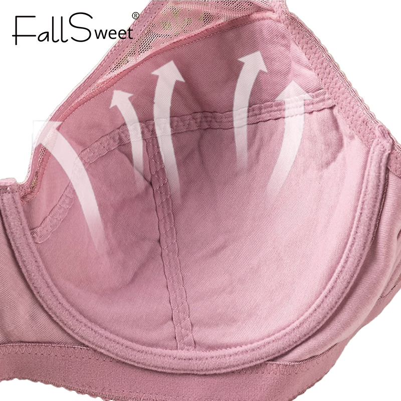 FallSweet 1/2PCS Plus Size Min - огляд і ціна Full Coverage Bra