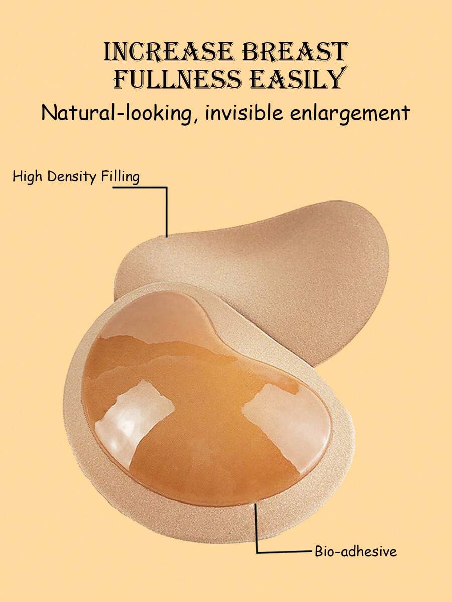 Silicone Sticky Bra Pads Push  - огляд і ціна Push Up Bra Silicone
