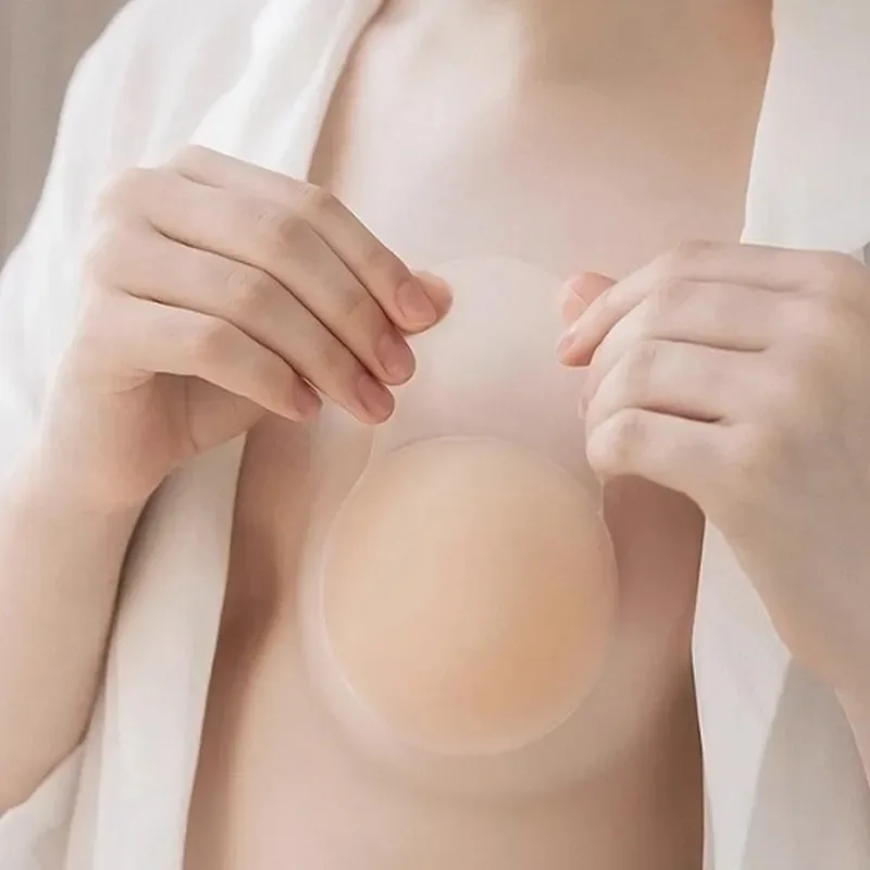 1Pairs Silicone Nipple Cover L - огляд і ціна Push Up Bra Silicone